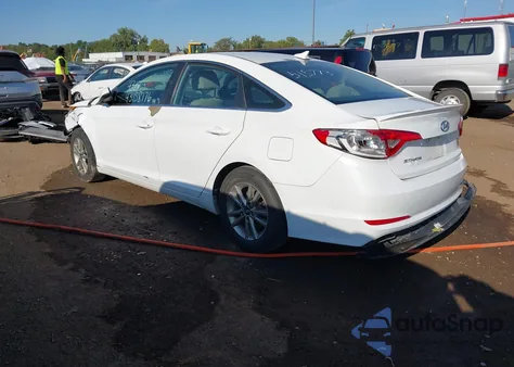 2017 Hyundai Sonata Se из США, поврежденный, VIN 5NPE24AF8HH515773